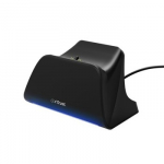 Trust GXT 255 Greito įkrovimo stovas PS5 valdikliams | Juoda