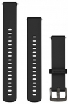 Garmin watch strap Quick Release Silicone 18mm, black