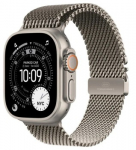 Watch Ultra 3 GPS + Cellular 49mm Natural Titanium Case with Natural Titanium Milanese Loop - Small