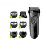 Braun Shave and Style Shaver | 3000BT Series 3 | Operating time (max) 45 min | NiMH | Black