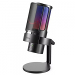 FIFINE Ampligame A8Plus laidinis mikrofonas su RGB ap&scaron;vietimu | USB