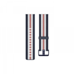 Fitbit watch strap Versa Woven L, navy/pink