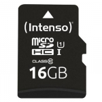 MEMORY MICRO SDHC 16GB UHS-I/W/ADAPTER 3423470 INTENSO