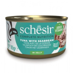 SCHESIR in jelly Tuna with sea bream - &scaron;lapias kačių maistas - 85 g