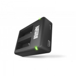 Newell SDC-USB dviejų kanalų įkroviklis LB-015 akumuliatoriams, skirtas Kodak