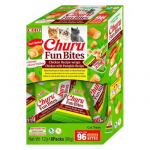 INABA Churu Fun Bites Chicken and pumpkin - skanėstas katėms - 8x12g