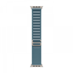 49mm Light Blue Alpine Loop - Large - Natural Titanium Finish