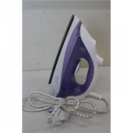 SALE OUT. Adler AD 5019 Steam iron, Temperature control, Power 1600W | Adler | AD 5019 | With cord | 1600 W | Water tank capacity 100 ml | Continuous steam 10 g/min | Violet/White | DAMAGED PACKAGING