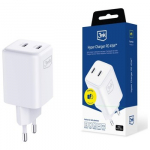 Charger GaN 45W QC4+ PPS 2C PD white