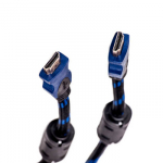 HDMI Laidas - 1.5m, 1.4, 3D, 4096x2160, 10.2 Gbps, Auksu Padengti Jungtys