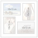 Albumas GOLDBUCH 08080 Love 30x31/60psl balti lapai, kampučiai/lipdukai, knyginio ri&scaron;imo [V]