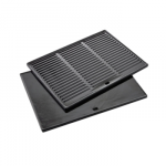 Barbecook | Dynamic Core Enamelled Cast Iron Cooking Griddle, 43 x 35 x 2 cm | BC-ACC-7126