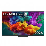 LG QNED87 evo AI, 65'', 4K UHD, QNED Mini LED, juodas - Televizorius