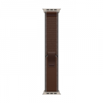 49mm Dark Umber Trail Loop - M/L - Natural Titanium Finish