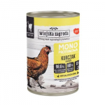 WIEJSKA ZAGRODA Chicken Mono - &scaron;lapias kačių maistas - 400g
