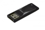 Flashdrive Verbatim Slider 64GB, Retractable sliding mechanism, Black