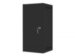 LANBERG Rack cabinet 10inch wall mount 12U 280x310 black with metal door flat pack