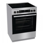 Gorenje GECS6C70XC | Cooker | Hob type Ceramic | Oven type Electric | Stainless steel | Width 60 cm | Grilling | Depth 60 cm | 71 L