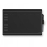 HUION H1060P grafinė plan&scaron;etė 5080 lpi 250 x 160 mm USB Juoda