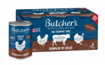 BUTCHER'S Original Mega pack mix with vegetables in gravy- &scaron;lapias maistas &scaron;unims - 6 x 400g