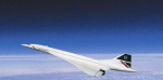 Plastic model Concorde and #39;British Airways and #39;