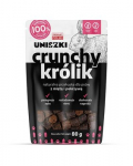 UNISZKI Crunchy Triu&scaron;is su Mėta ir Dilgėlėmis - Skanėstas &Scaron;unims - 80g