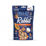 SYTA MICHA Freezy Rabbit with papaya - skanėstas &scaron;uniui - 40g