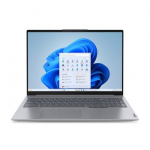 Lenovo ThinkBook 16 G7 ARP AMD Ryzen&trade; 7 7735HS Knyginis kompiuteris 40,6 cm (16") WUXGA 16 GB DDR5-SDRAM 1 TB SSD Wi-Fi 6E (802.11ax) Windows 11 Pro Pilka