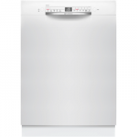 Bosch Dishwasher | SMU2HTW08E | Built-in | Width 60 cm | Number of place settings 13 | Number of programs 5 | Energy efficiency class C | Display | AquaStop function | White