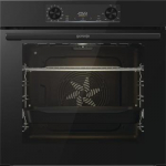 Gorenje, 77 L, pirolizė, juoda - Įmontuojama orkaitė