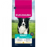 EUKANUBA Premium Nutrition Adult Medium Breed Chicken - sausas maistas &scaron;unims - 15kg