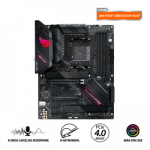 Asus | ROG STRIX B550-F GAMING | Processor family AMD | Processor socket AM4 | DDR4 | Memory slots 4 | Chipset AMD B | ATX