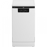 BEKO Free standing Dishwasher BDFS26120WQ, Energy class E, Width 45 cm, 6 programs, Inverter motor, Third drawer, White