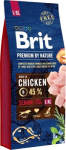 BRIT Premium by Nature Senior Large / Extra Large Chicken - sausas maistas &scaron;unims - 15 kg
