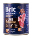 BRIT Premium by Nature Lamb with Buckwheat - &Scaron;lapias maistas &scaron;unims - 800 g