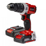 Einhell TE-CD 18/2 18750 RPM Beraktė 1,45 kg Juoda, Raudona