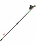 Gabel Carbon XT 2S-80 F.L. Reguliuojamos &scaron;iaurieti&scaron;ko ėjimo lazdos, 78-135 cm, Juodos/žalios