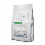 NATURE'S PROTECTION Superior Care White Dogs Free Grain Adult Small Białoryba - sausas &scaron;unų maistas - 1,5 kg