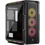 CORSAIR 5000T LX RGB Tempered Glass Mid-Tower Case Black
