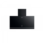 Whirlpool Hood | WHVA 62F LM K | Wall mounted | Energy efficiency class A | Width 59.8 cm | 485 m&sup3;/h | Mechanical | LED | Black