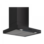 Bosch DWB65CC60 Wall-mounted Extractor Hood, B, Width 60 cm, Max extraction power in intensive mode 594 m3/h, Matte Black | Bosch