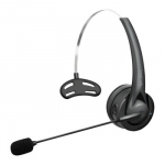 Wireless mono headset flexible microphone