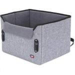ZOLUX Nomad S pilkas &ndash; automobilinė kėdutė &scaron;uniui &ndash; 41&times;32&times;28,5 cm
