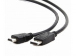 GEMBIRD cable DISPLAYPORT M -> HDMI M 1m