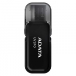 MEMORY DRIVE FLASH USB2 32GB/BLACK AUV240-32G-RBK ADATA