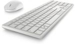 DELL KM5221W Pro Wireless Keyboard and Mouse Set | Batteries included | White - JAV raidžių i&scaron;sidėstymas