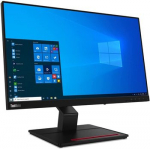Lenovo ThinkVision T24t-20 jutiklinis LED monitorius su IPS technologija | 23.8 colių | FULL HD (1920x1080@60Hz, 16:9, 93ppi) | 4ms | 178&deg;/​178&deg; | Jungtys: DisplayPort, HDMI, USB-C 3.0 su DisplayPort, USB, 3.5mm | Tilt, height-adjustable, VESA