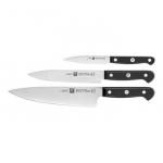 ZWILLING 36130-003-0 Set de 3 Couteaux, Acier Inoxydable, Noir, 34 x 14 x 3 cm 3 vnt Peiliukų rinkinys