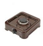 1 degiklio dujinė viryklė Ravanson K-01BR (ruda)