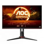 AOC 27G2ZN3 280Hz LED GAMING monitorius su VA technologija | 27 colių | FULL HD (1920x1080, 16:9, 82ppi) | Reakcijos laikas: 0.5ms (MPRT) | Peržiūros kampas: 178&deg;/​178&deg; | Jungtys: DisplayPort, HDMI, 3.5mm | Pakreipimas, auk&scaron;čio reguliavimas, pasukima ...